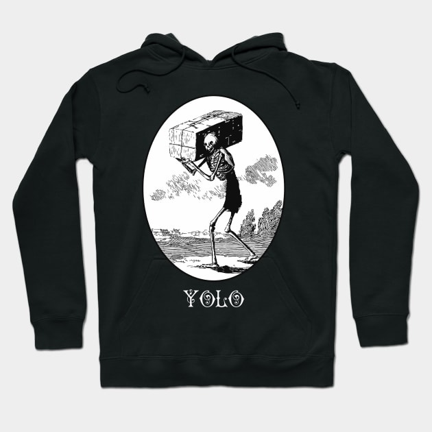 YOLO Hoodie by marceltrocin